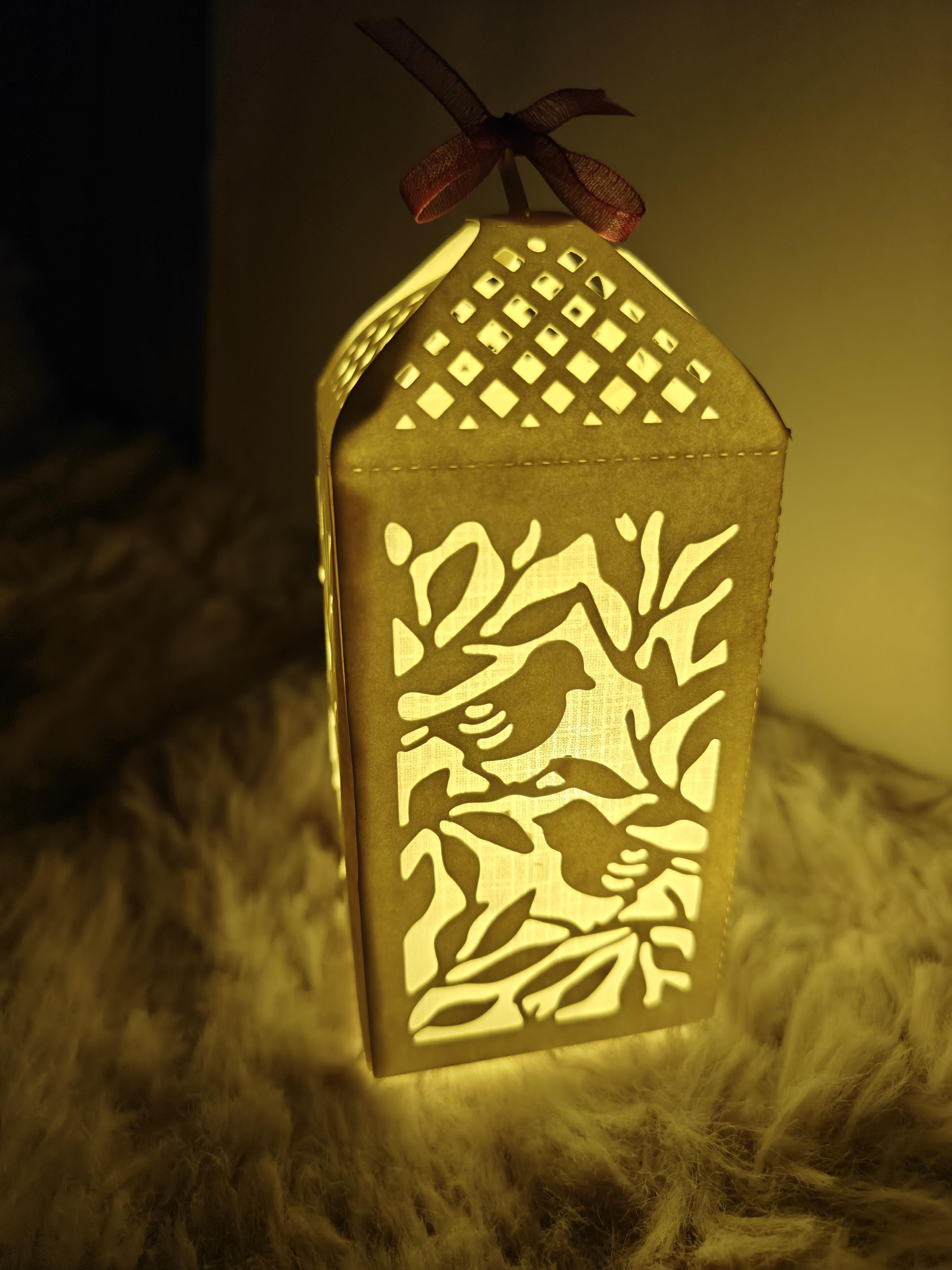 Lantaarntje met lampje