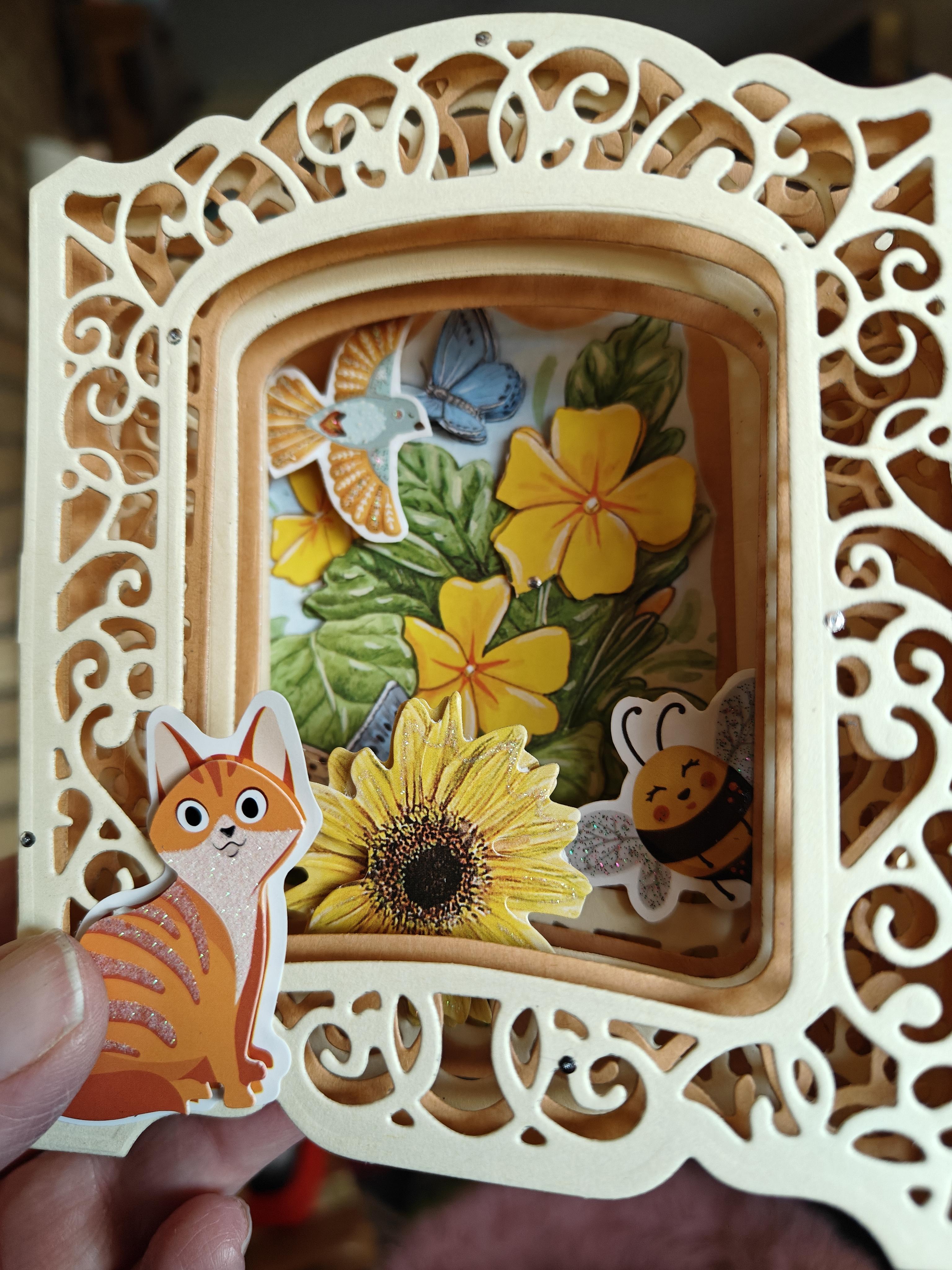 Kijkdoos kaart (altijd anders)