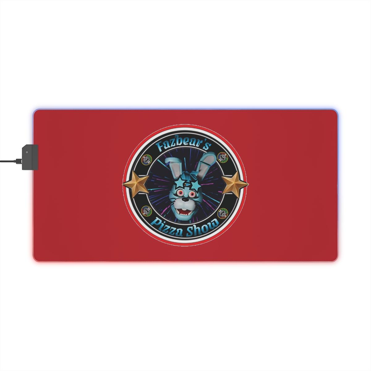 Fazbear's Pizza Show LED Gaming Mouse Pad