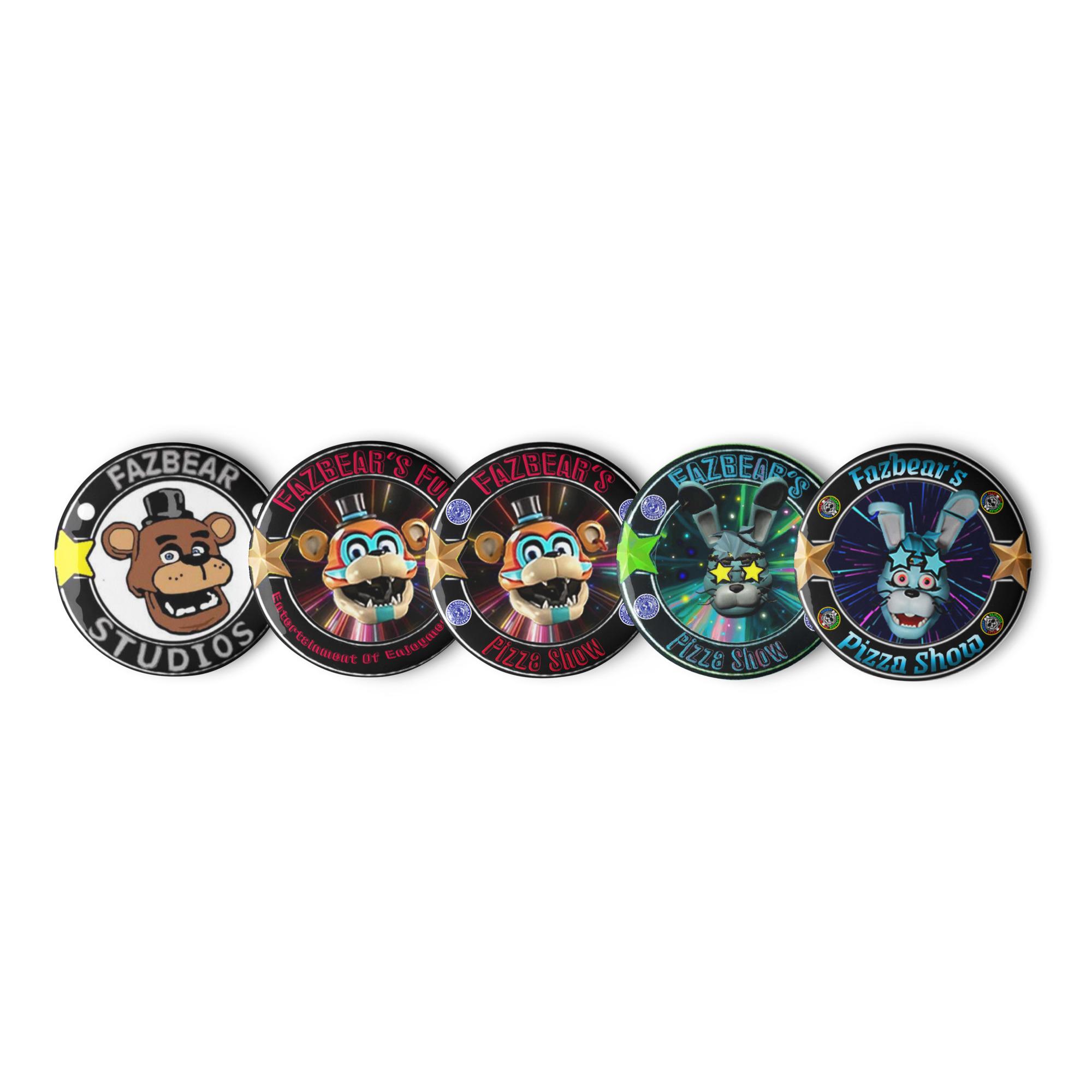 Fazbear's Pizza Show Buttons
